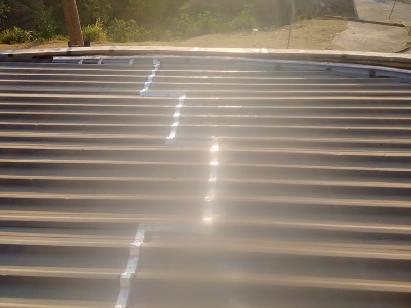 QUADRA, SALÃO, TELHADO