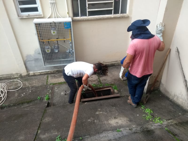 II. - CX GORDURA / ESGOTO