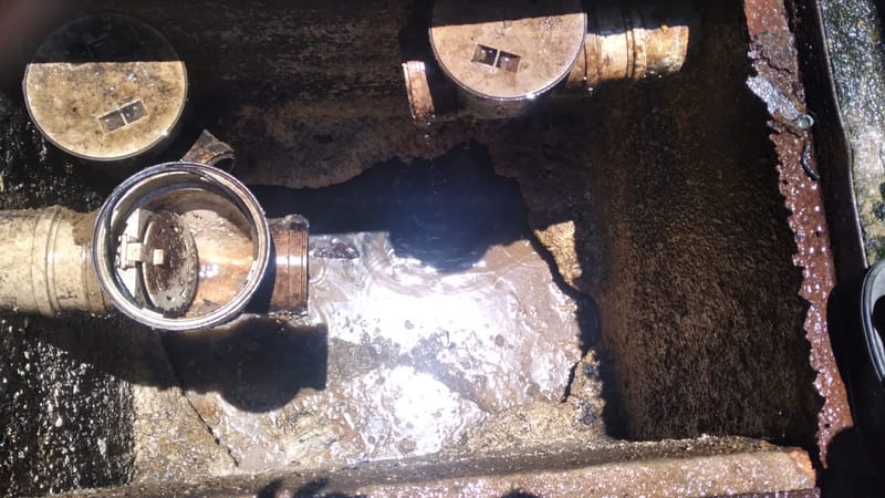 II. - CX GORDURA / ESGOTO