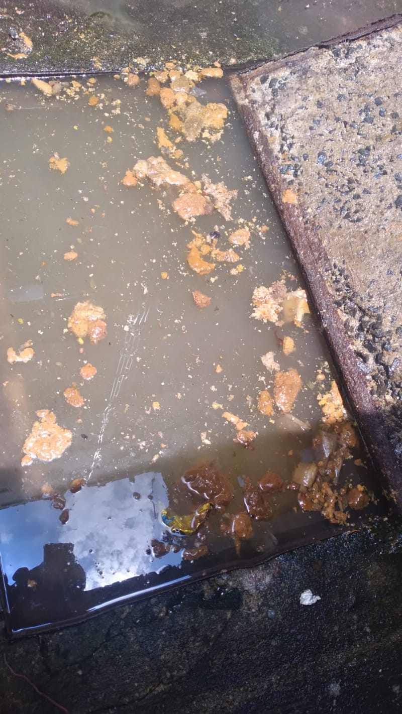 II. - CX GORDURA / ESGOTO