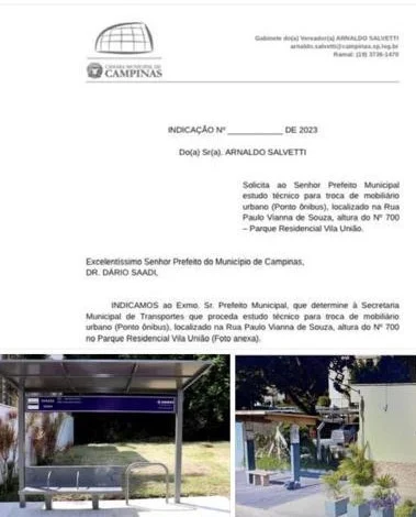 PONTO ÔNIBUS - PROTOCOLO