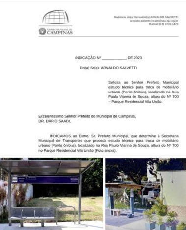 PONTO ÔNIBUS - PROTOCOLO