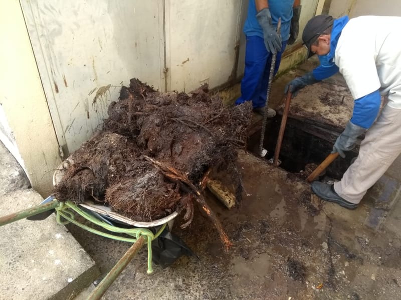 I. - CX GORDURA / ESGOTO