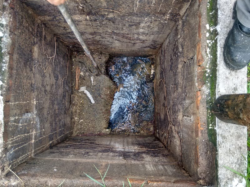 II. - CX GORDURA / ESGOTO