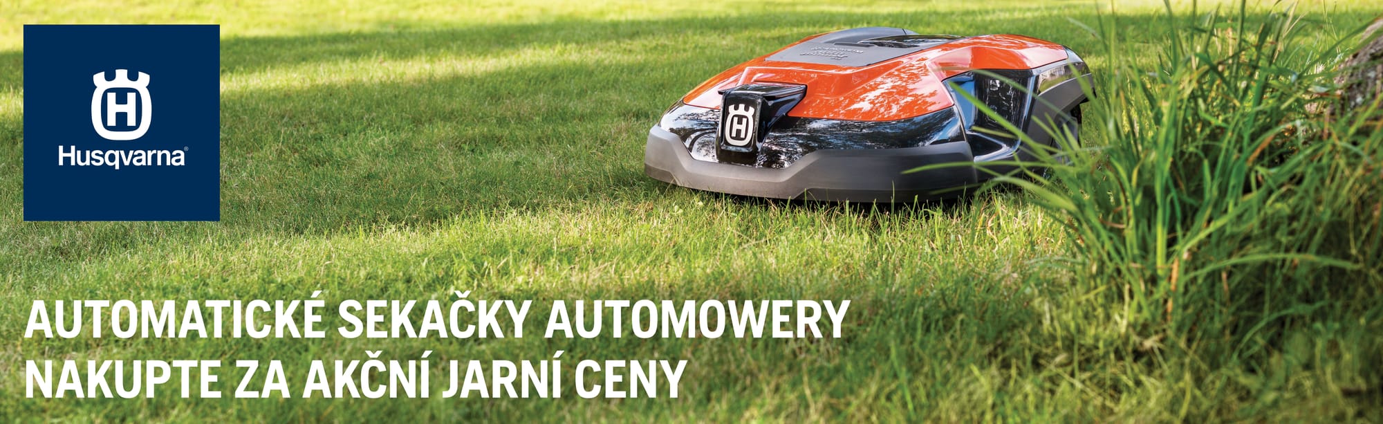 Jarní akce na sekačky Automower do 16.6.2021