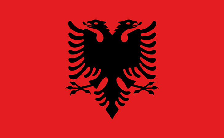 Flag of Albania