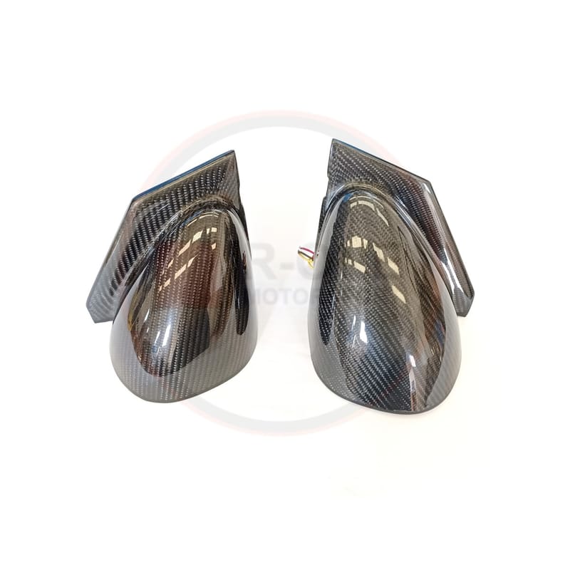 Easy Link 2x Copertura Specchietto Retrovisore Esterno Compatibile con Opel Astra H 2004-2010 Vauxhall Astra Mk5 2004-2013
