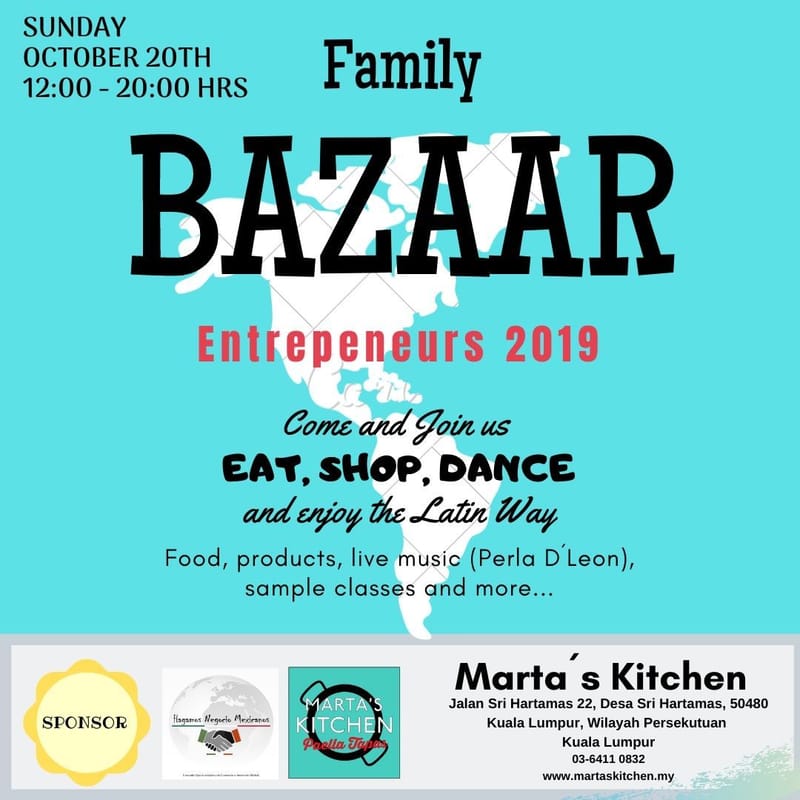 2019oct22 Family Bazaar - Martha´s Kitchen