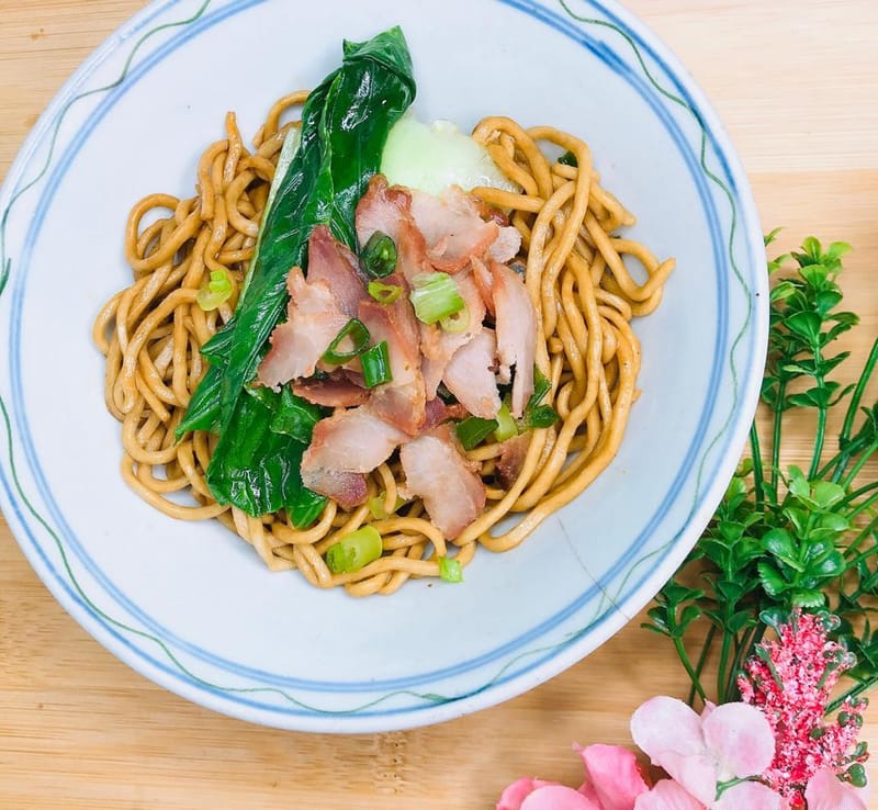 N05叉烧手工纸包面 Paper Wrapped Noodles