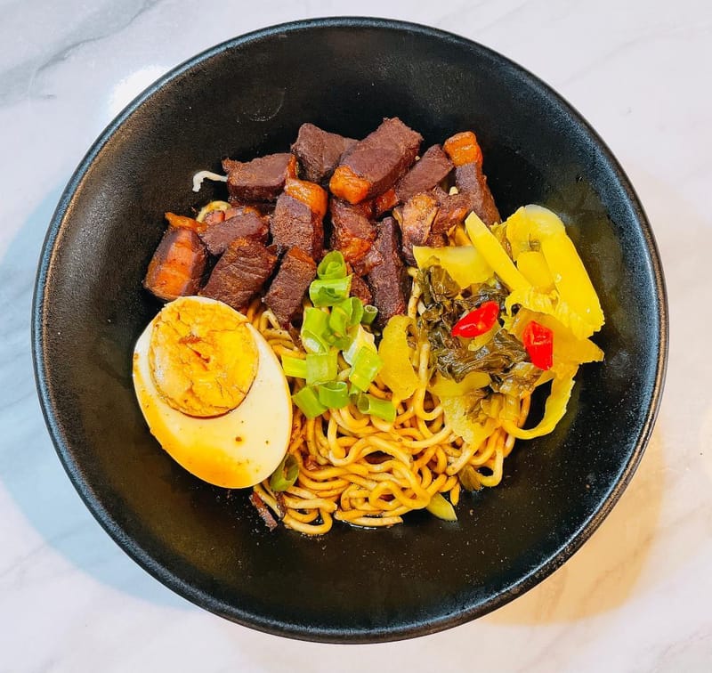N08 手工卤肉面 Handmade Braised Pork Noodle