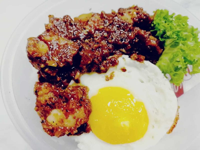 黑胡椒鸡饭 Black Pepper Chicken Rice