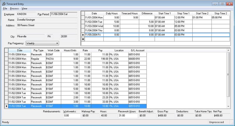 What is the purpose of time sheet?