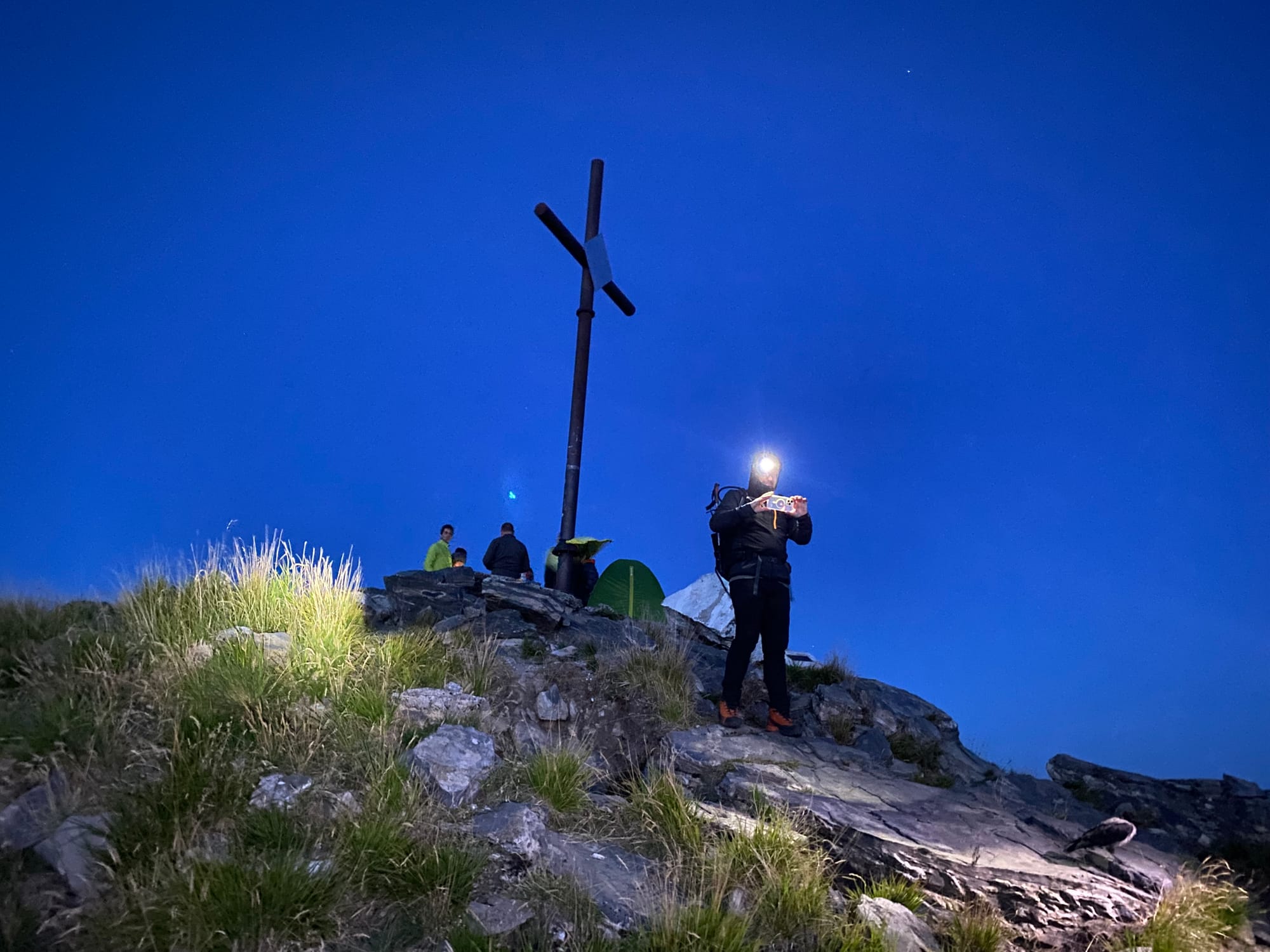 La discesa di notte dal sagro