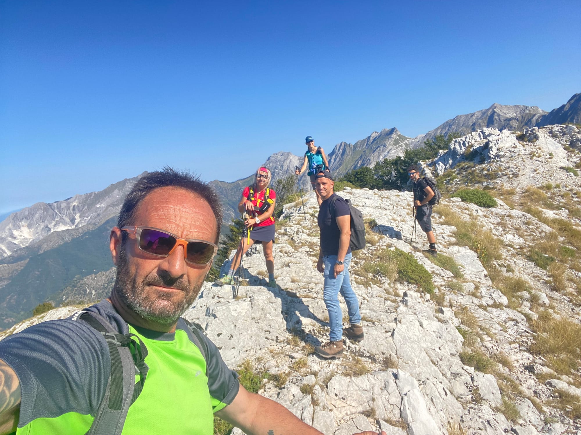 Verso il monte Pelato