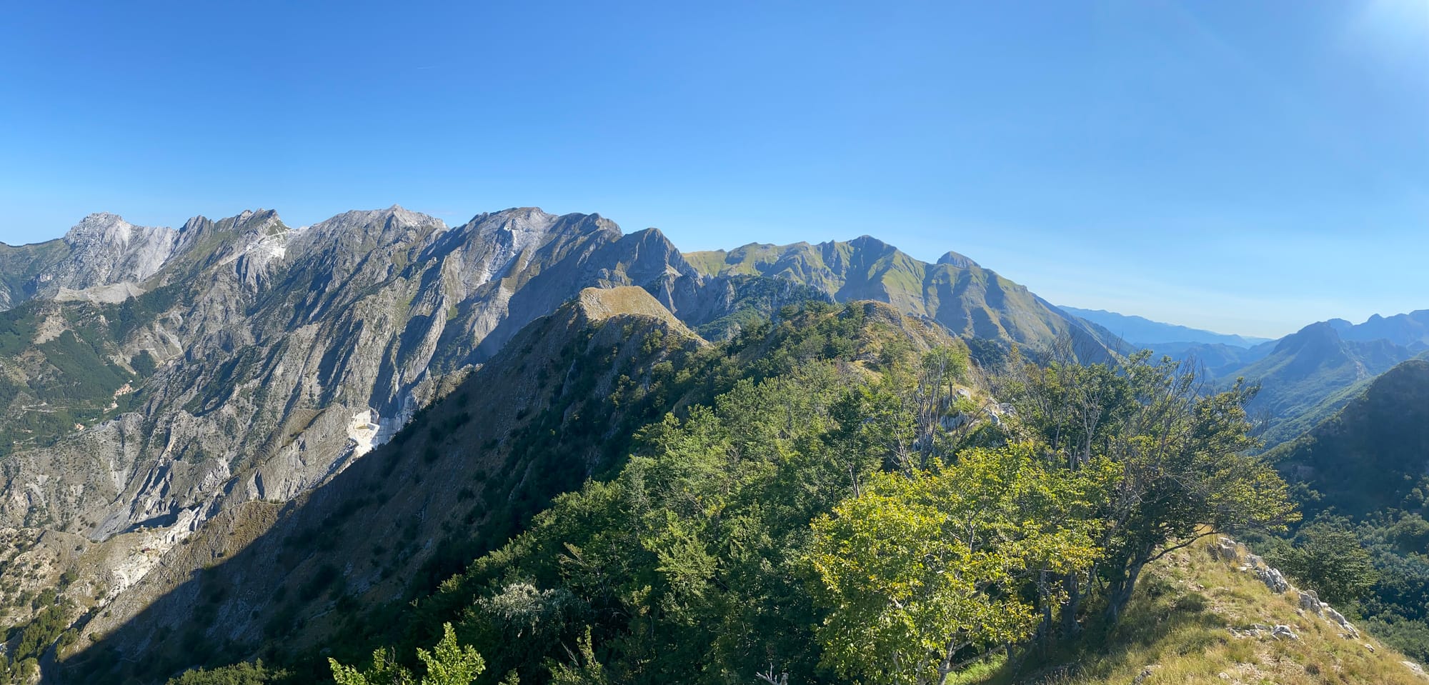 Panorama dal monte Pelato