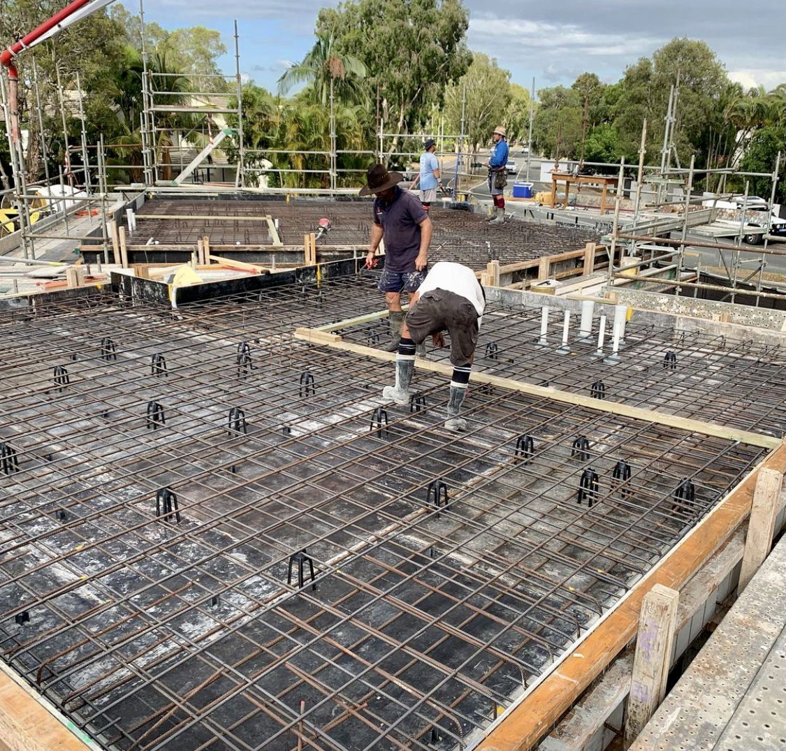 Noosa Residental Project Pre Concrete