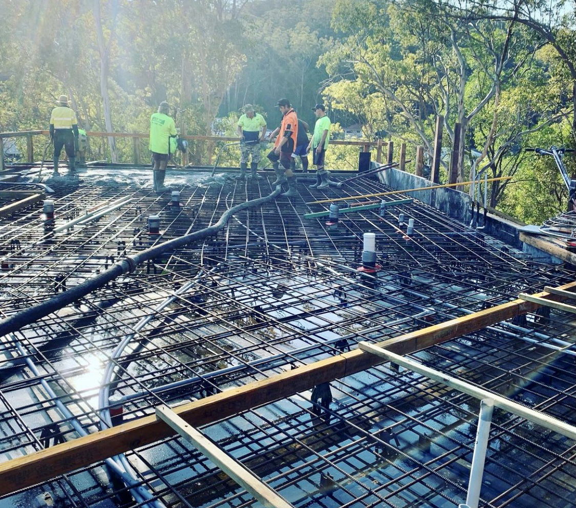 Mudgeeraba Concrete Pour