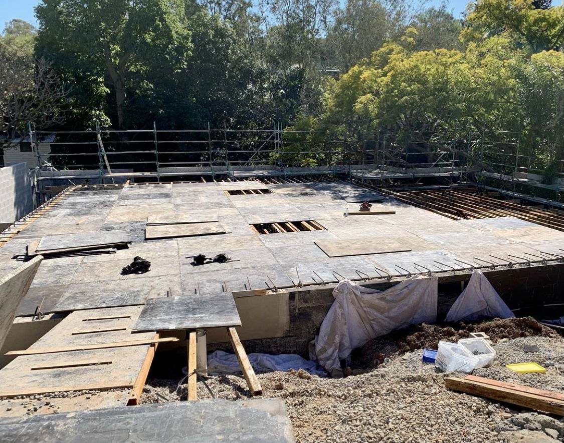 Suspended Slab  Bardon Daycare Centre