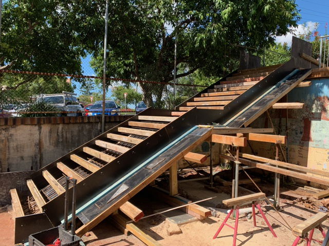 Nundah State School Formed Stairs 1