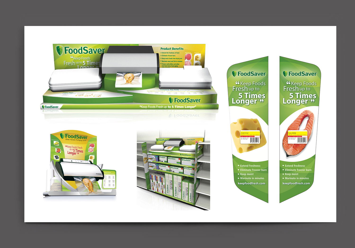 Keep Food Fresh up to 5-Times Longer