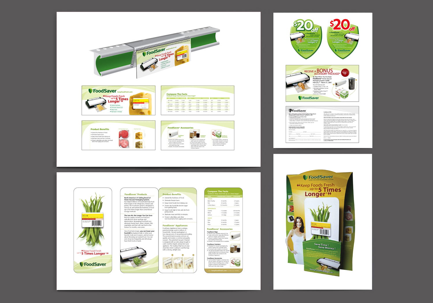 Keep Food Fresh up to 5-Times Longer