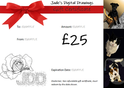 Gift certificate image