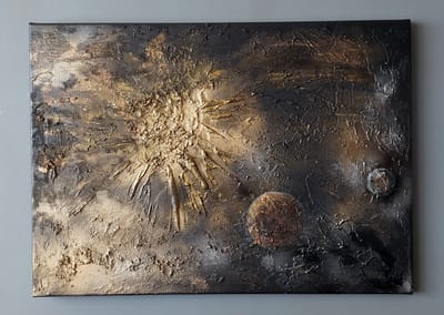 Space theme "Space Sunset"