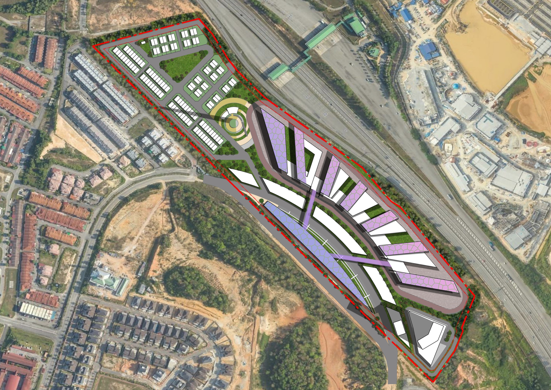 Proposed Autocity Masterplan