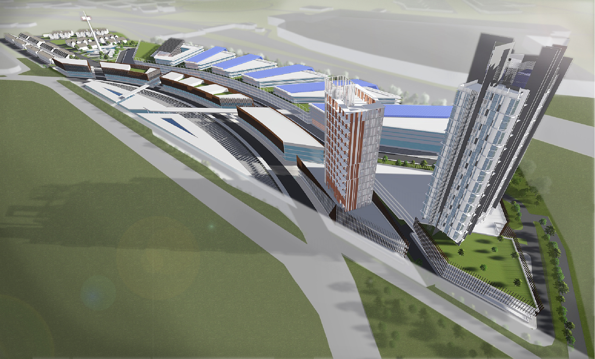 Proposed Autocity Masterplan