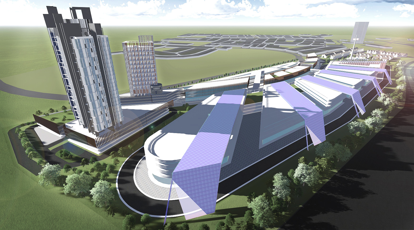 Proposed Autocity Masterplan