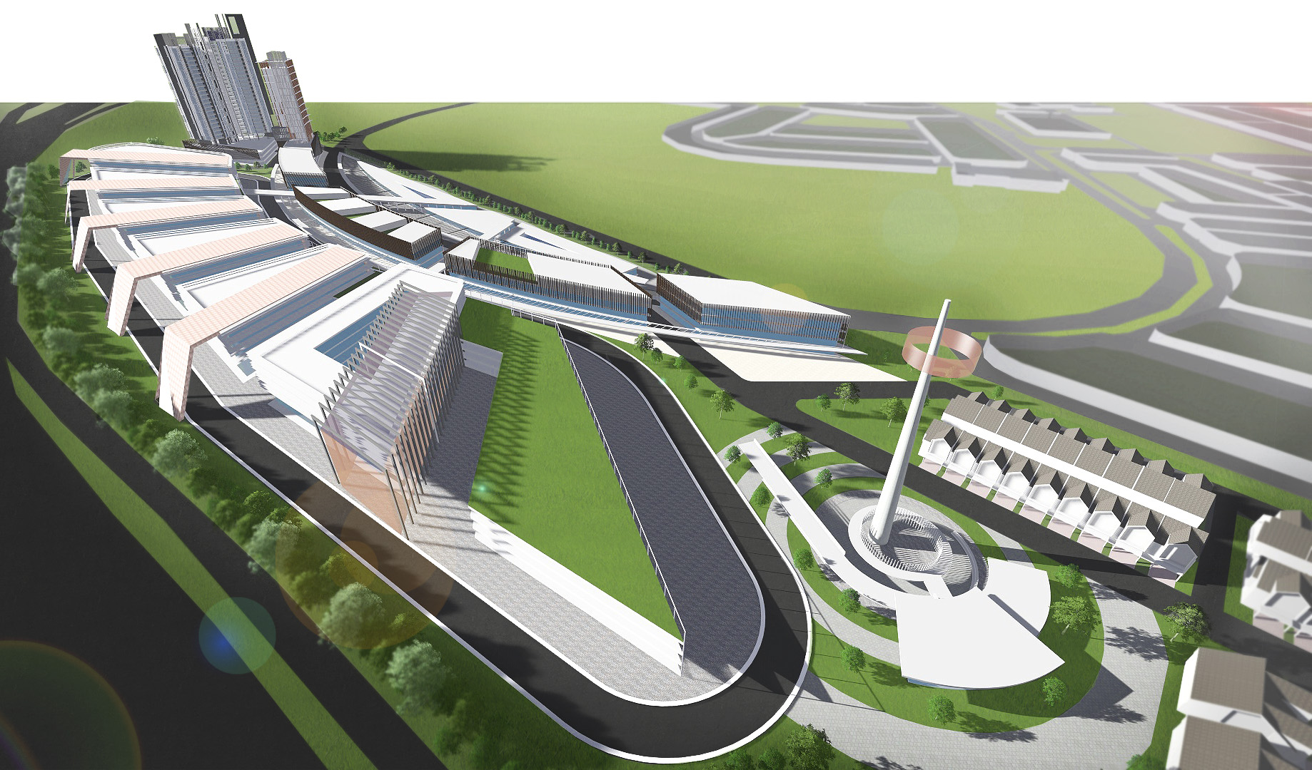 Proposed Autocity Masterplan