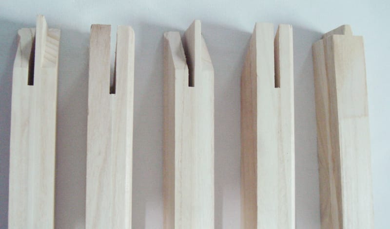 Paulownia wood stretcher bars