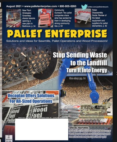 Pallet Enterprise Magazine- August 2021