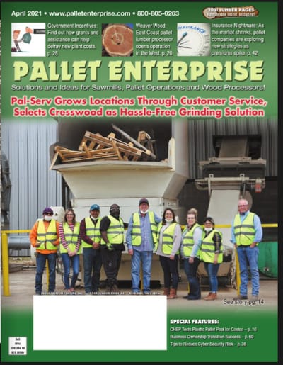 Pallet Enterprise Magazine- April 2021