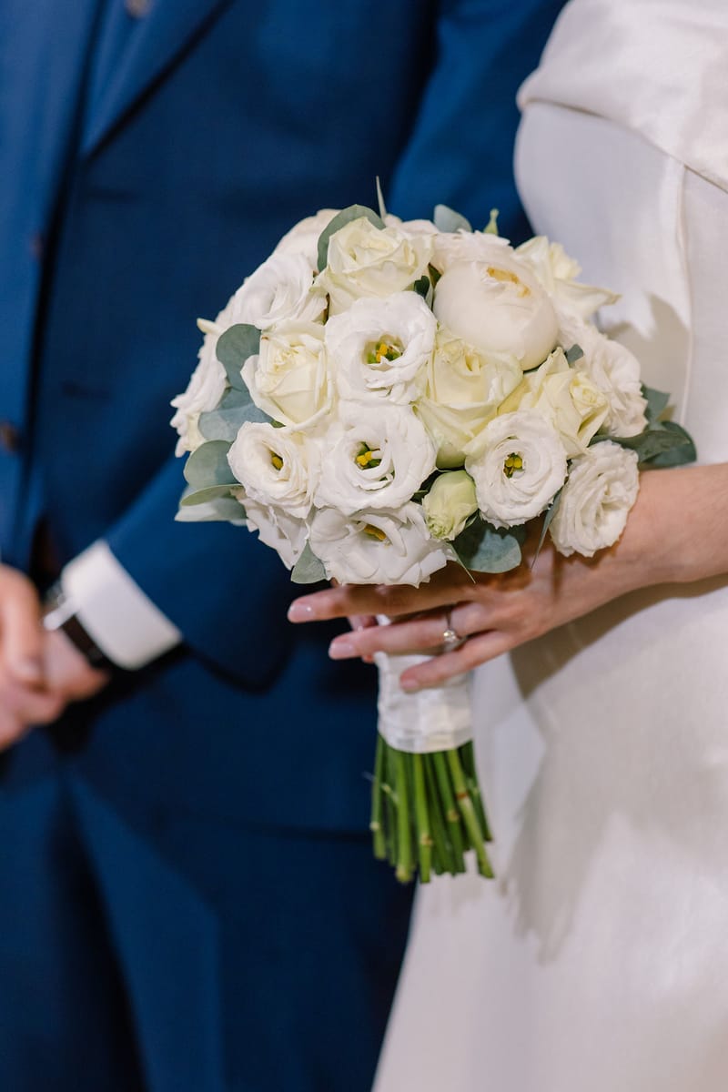 Μαρία & Άλεξ - Elegant White Rose Affair