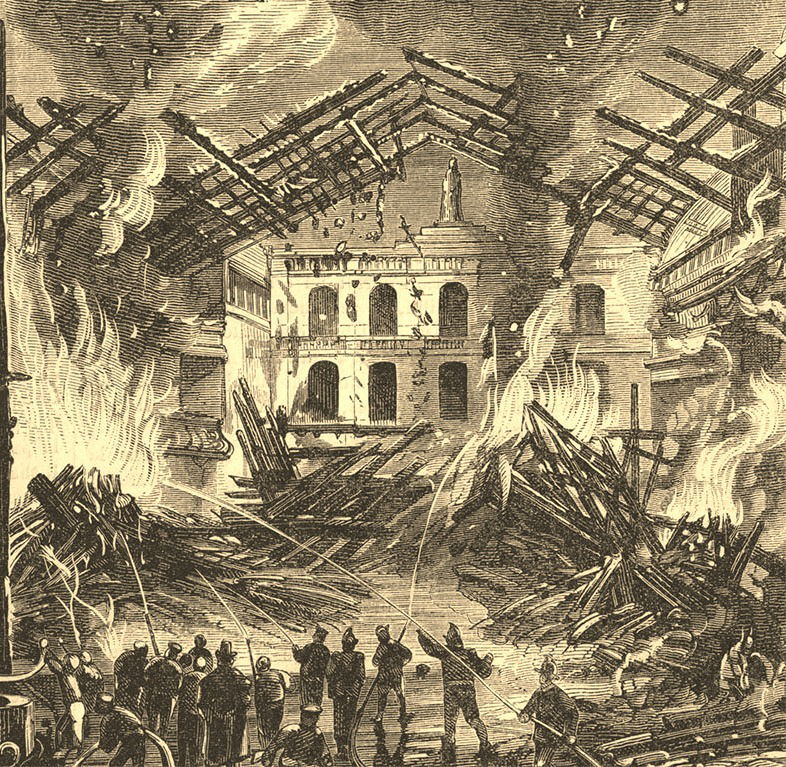 Incendie théâtres 1876 - 1899