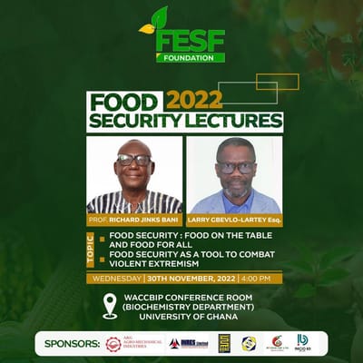 FOOD SECURITY LECTURES