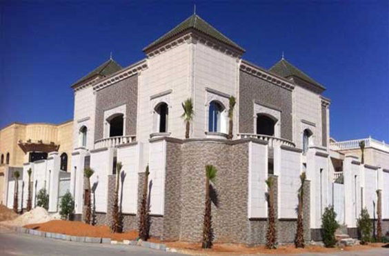 تركيب الحجر السعودي الطبيعي