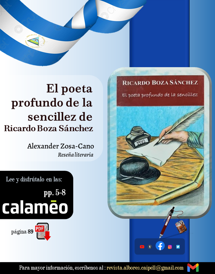 EL POETA PROFUNDO DE LA SENCILLEZ DE RICARDO BOZA SÁNCHEZ