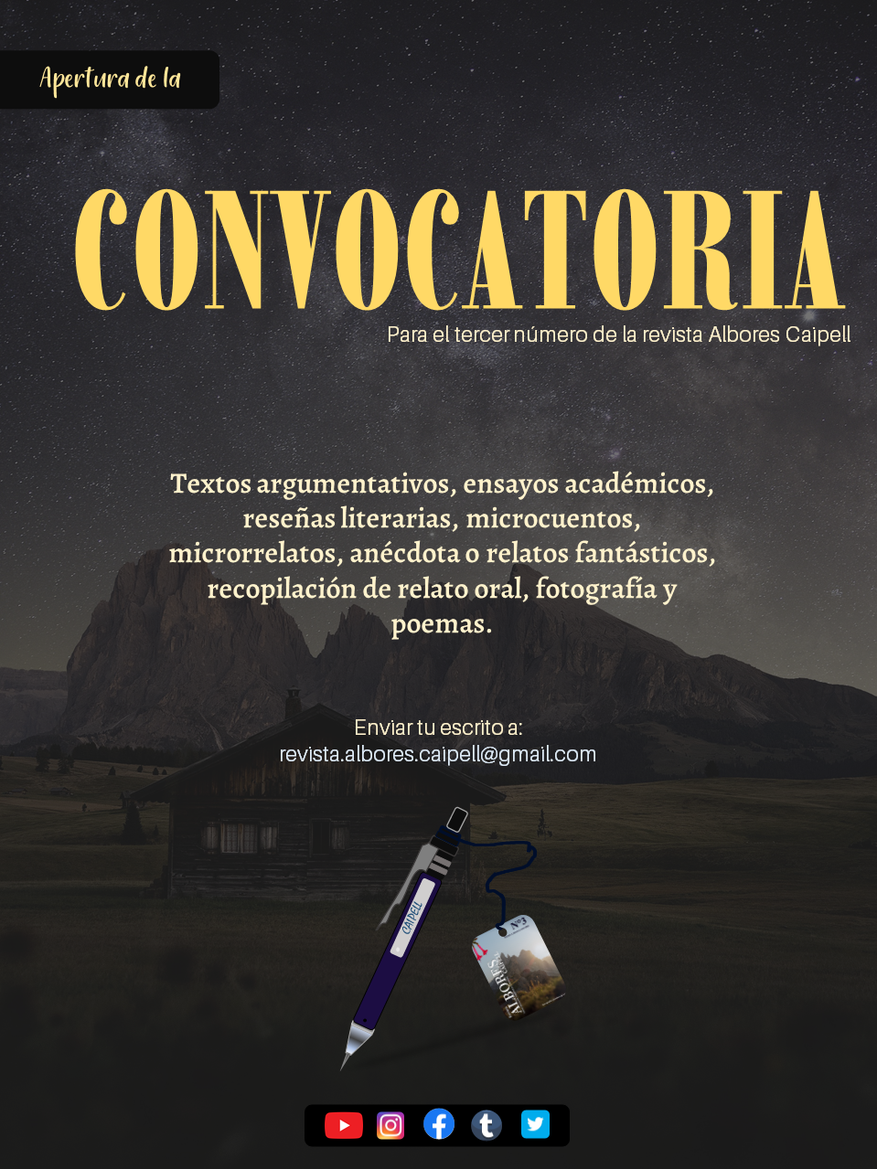 PRIMERA CONVOCATORIA