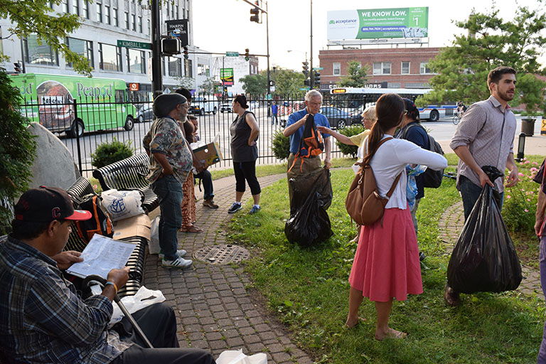 Distribution with fellow Vincentians from SVdP Central Office