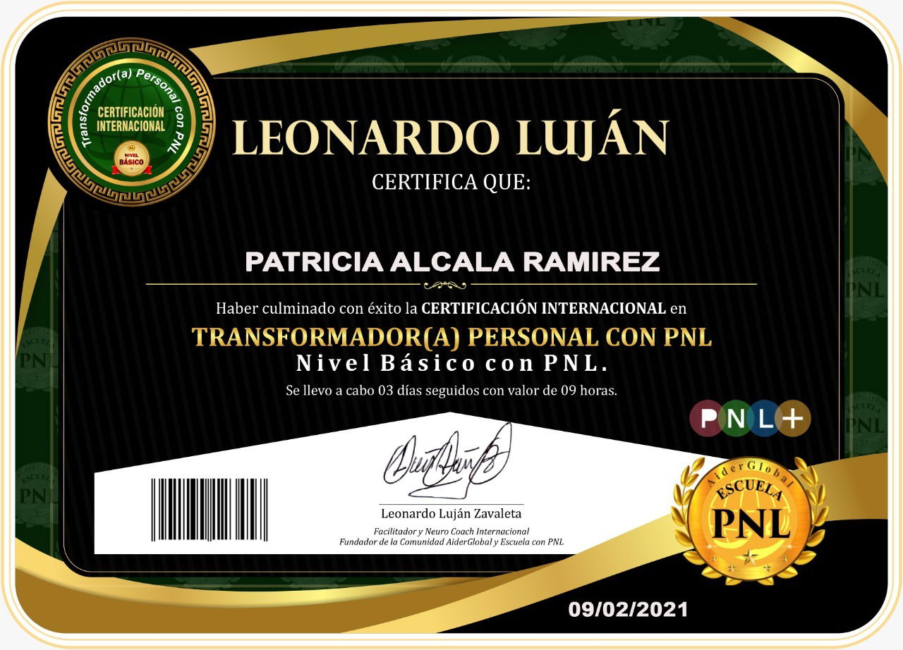 2021feb06-08 Transformador personal con PNL, Nivel Básico con PNL