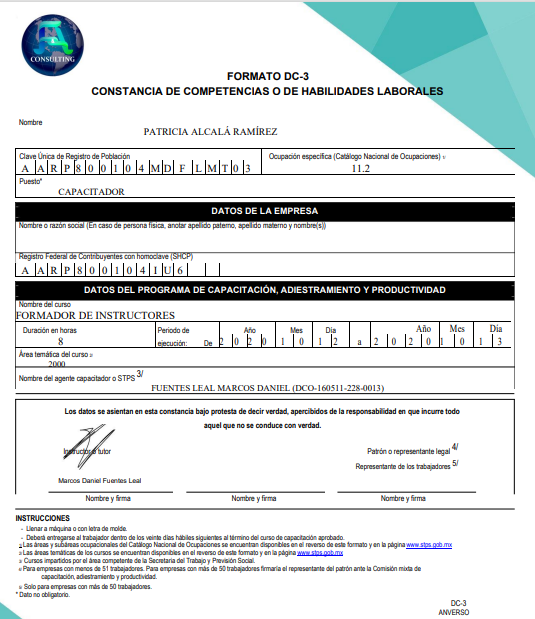 2020oct13 Formador de Instructores