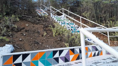 project Seru Papaya (Fortuna) Stairs  realized