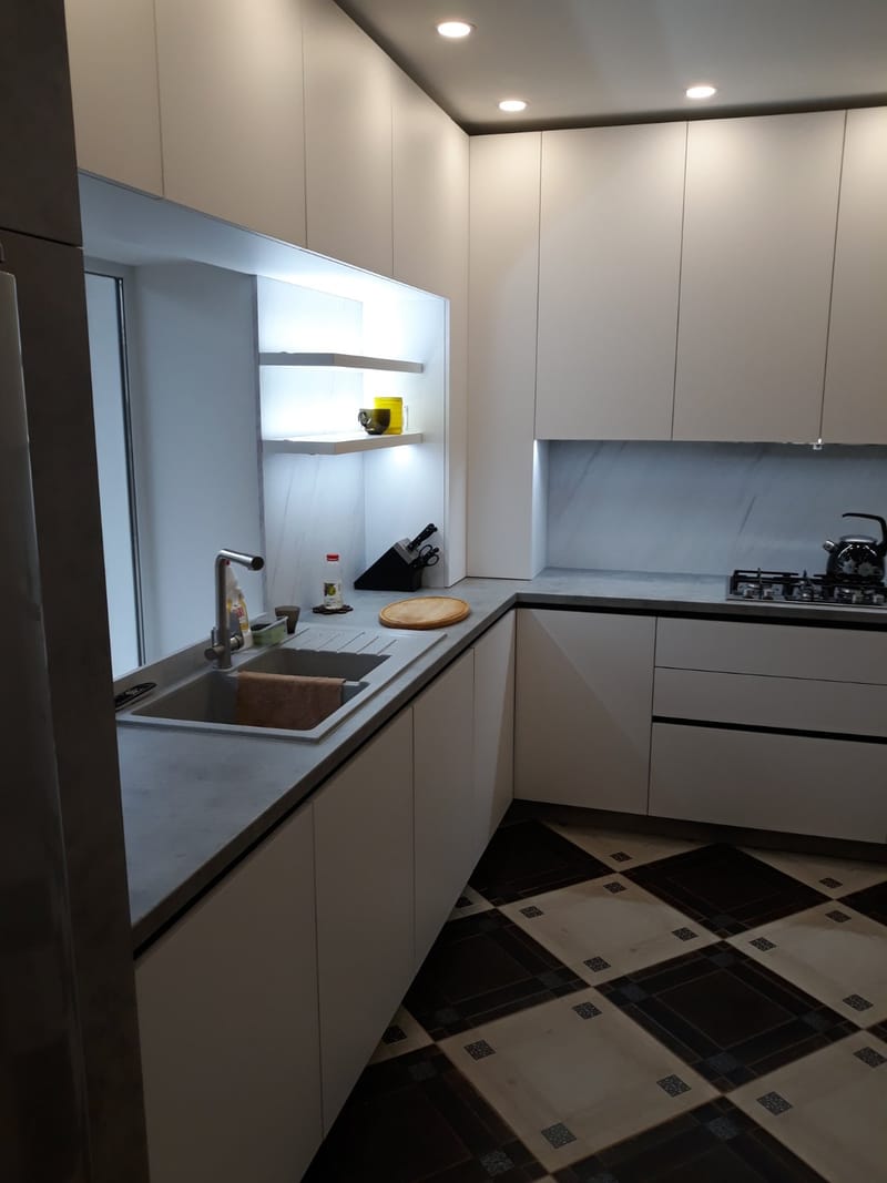 Кухня MDF AGT с подсветкой