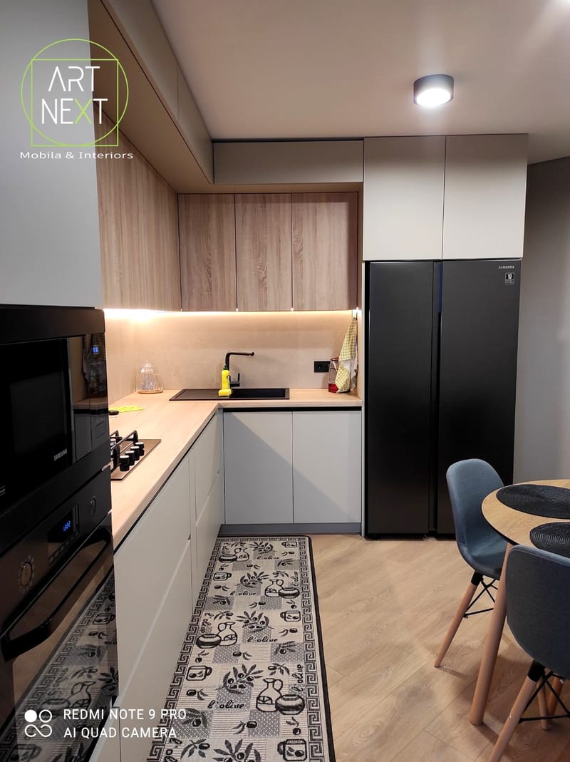 Кухня MDF AGT и ДСП EGGER  с LED подсветкой