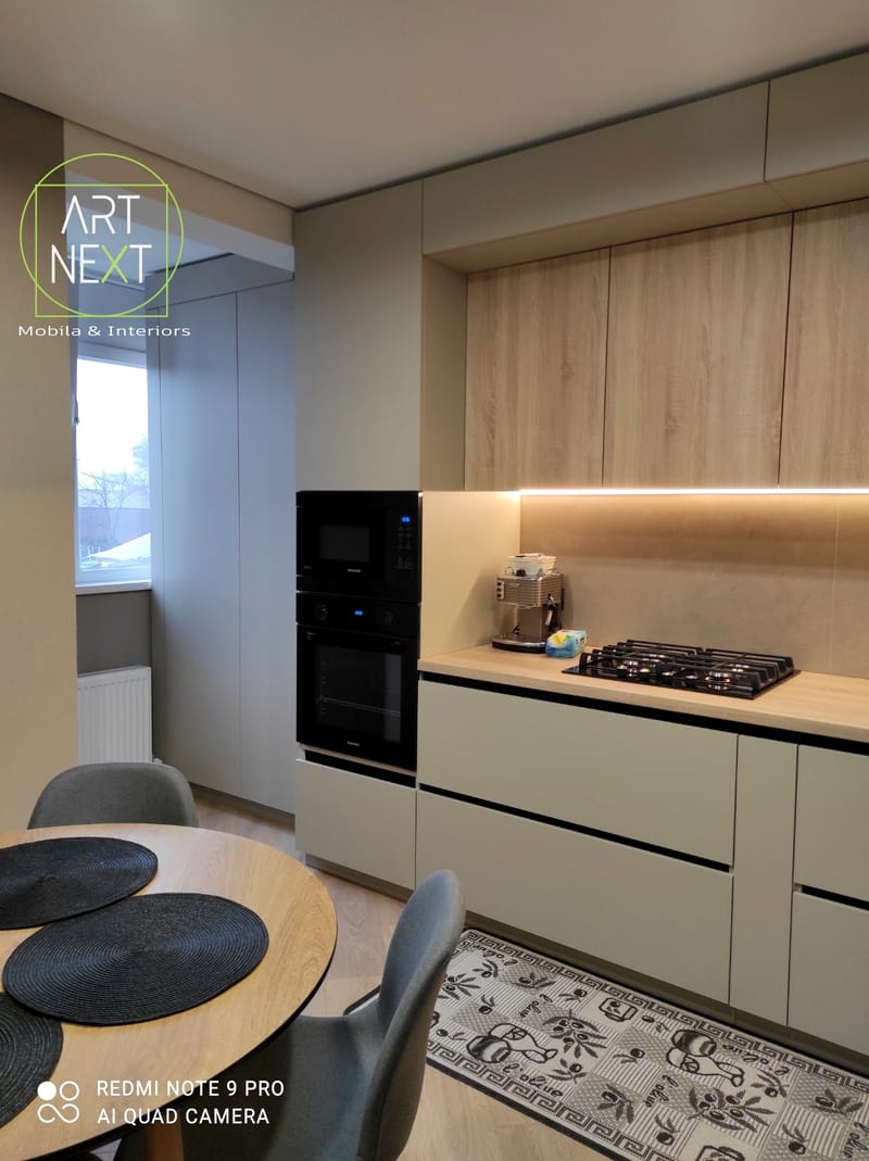 Кухня MDF AGT и ДСП EGGER  с LED подсветкой