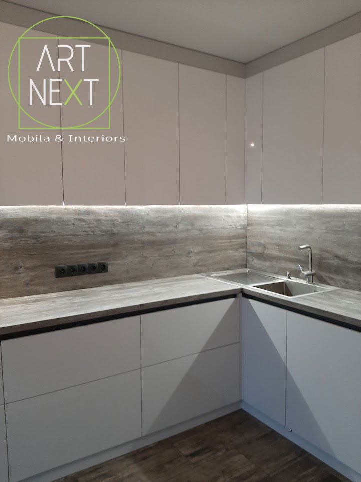 Кухня MDF AGT и ДСП EGGER  с LED подсветкой