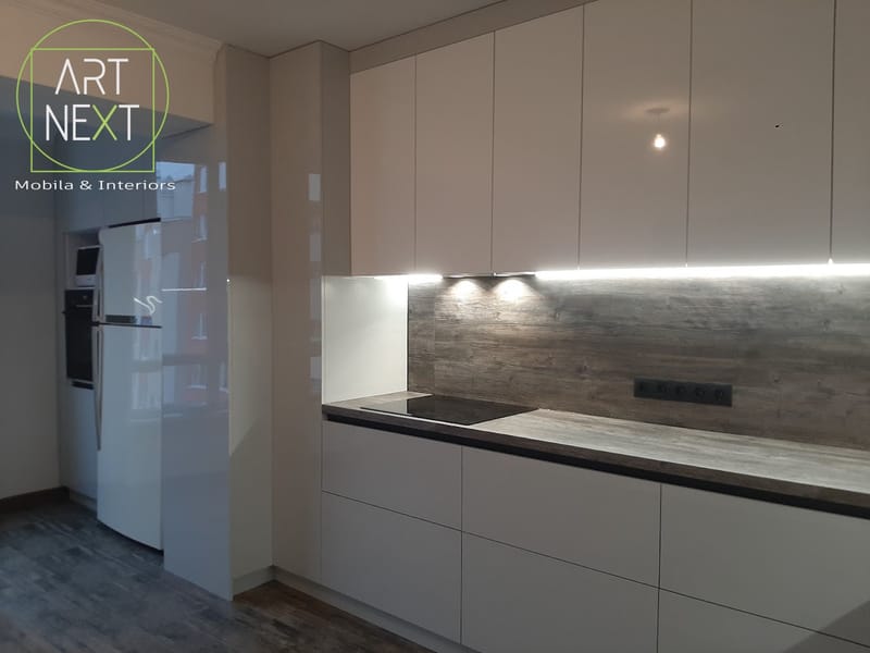 Кухня MDF AGT и ДСП EGGER  с LED подсветкой