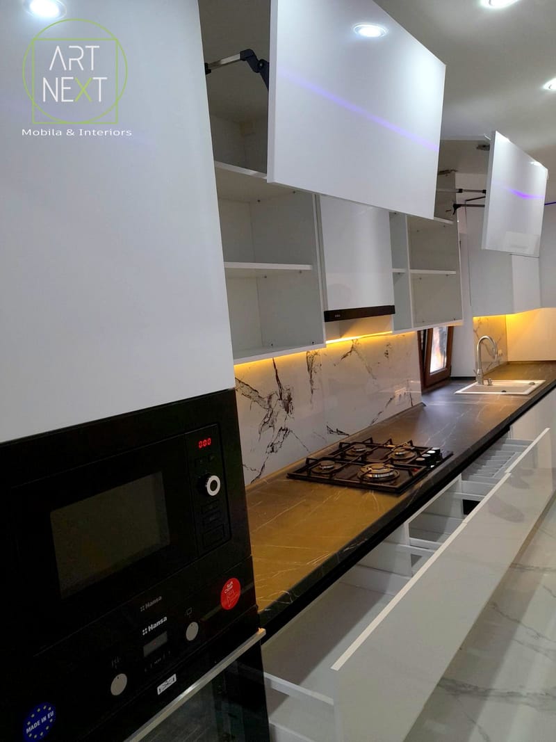 Кухня MDF AGT и ДСП EGGER  с LED подсветкой